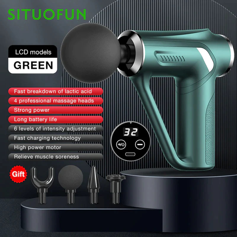 Massage Gun 32 Levels Deep Tissue Massager