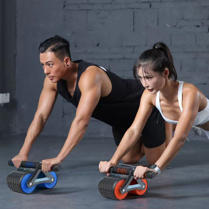 Double Wheel Abdominal Exerciser 