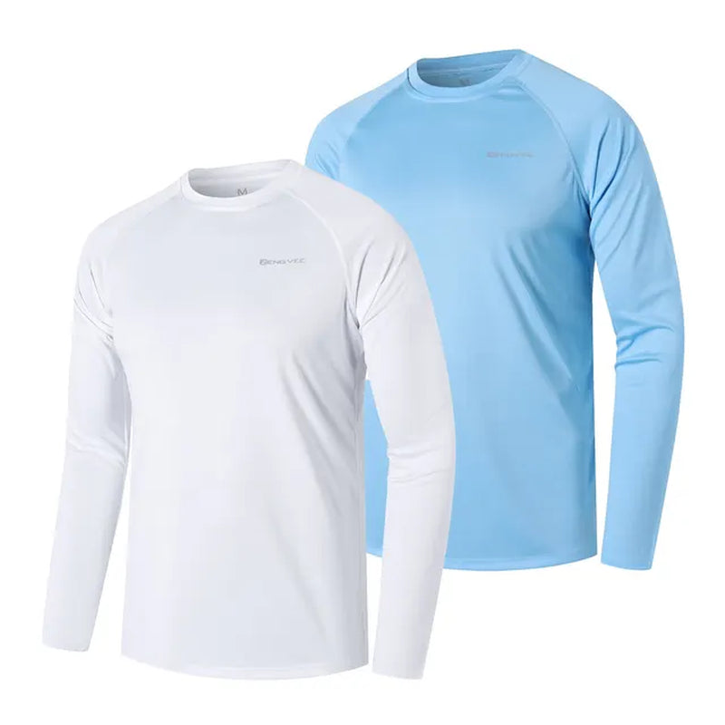 2 Pack Men's Long Sleeve T-Shirt