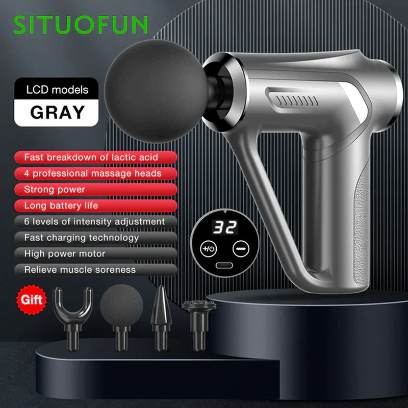  Massage Gun 32 Levels Deep Tissue Massager 