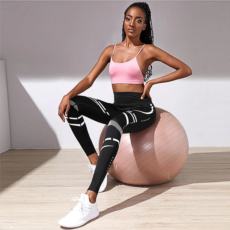 Yoga Leggings Sports Fitness Running Pants 