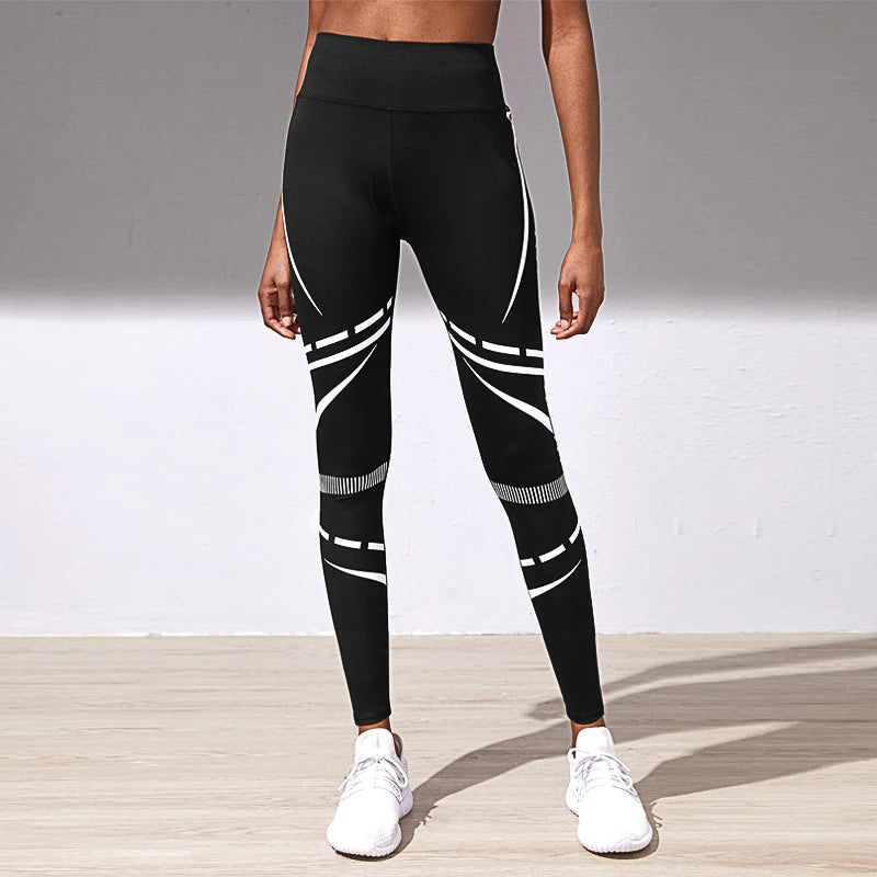 Yoga Leggings Sports Fitness Running Pants 