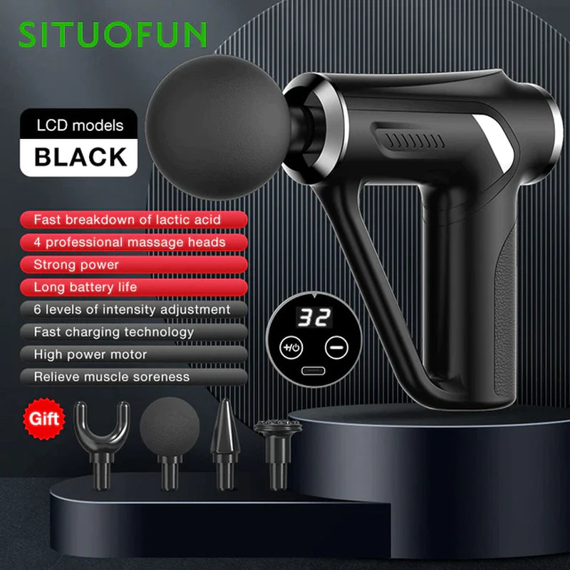  Massage Gun 32 Levels Deep Tissue Massager 