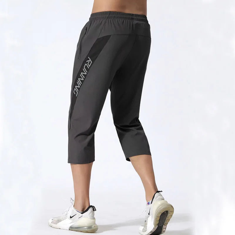 Men's 3/4 Sports Pants Running Shorts