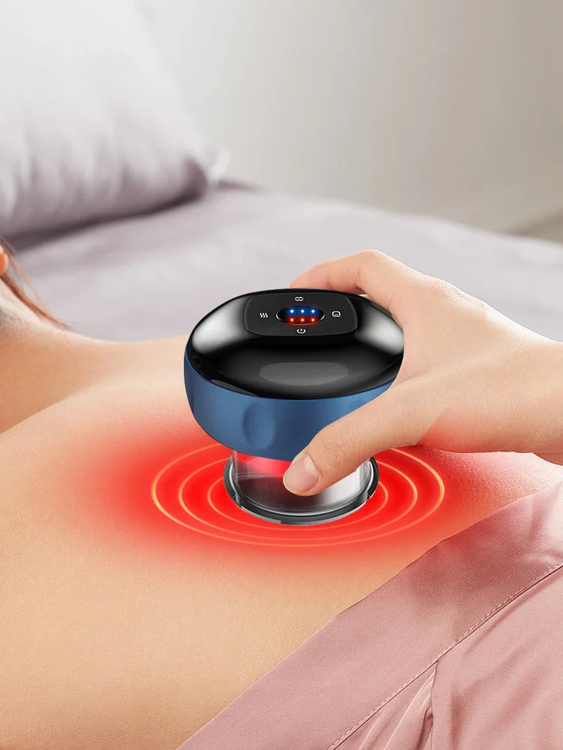 Electric Cupping Therapy Massager Vacuum Suction Cups 