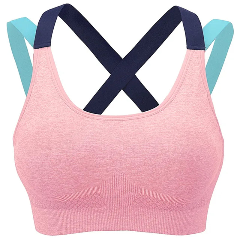 Push up Sport Bra Pink Sport Bra for Women