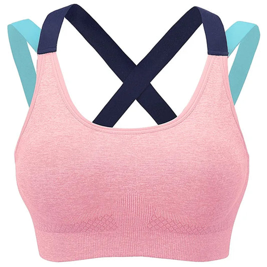 Push up Sport Bra Pink Sport Bra for Women