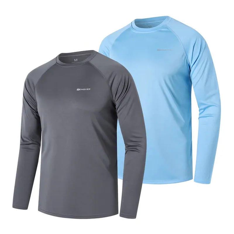 2 Pack Men's Long Sleeve T-Shirt