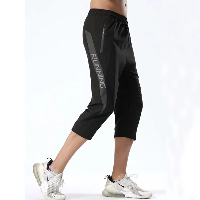 Men's 3/4 Sports Pants Running Shorts