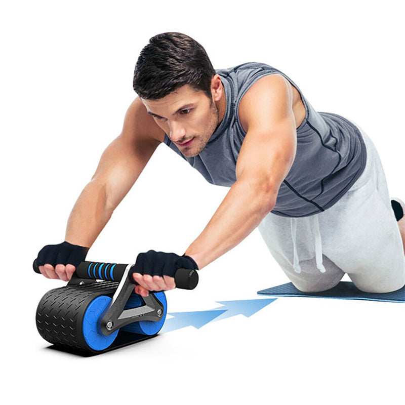 Double Wheel Abdominal Exerciser 