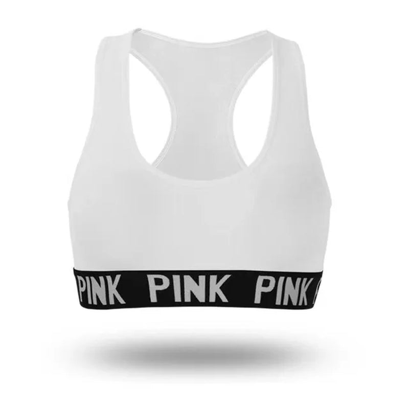 Push up Sport Bra Pink Sport Bra for Women