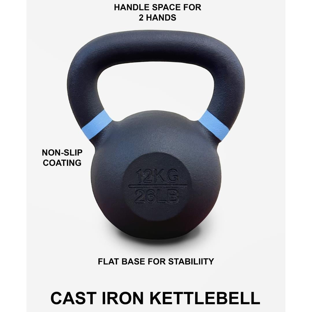 2-28Kg Kettlebells Cast Iron Weights